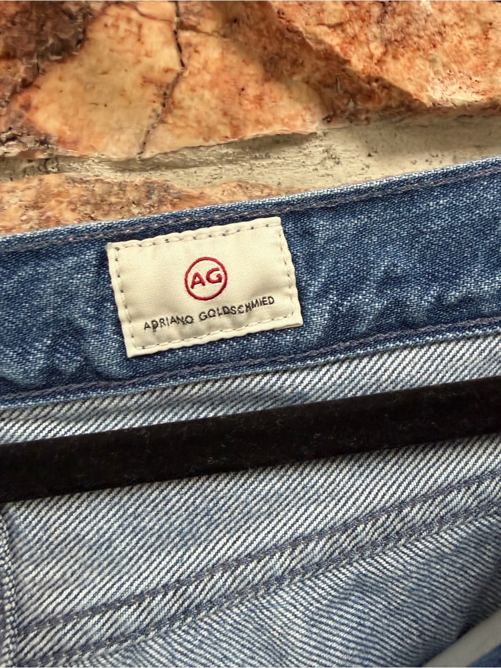 AG Adriano Goldschmied Women's Boyfriend Jeans - Light/Medium Blue Wash - Picture 7 of 8